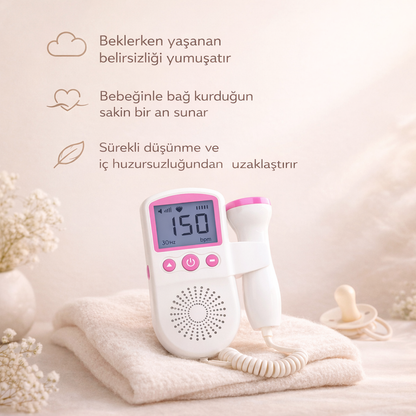 Bebeko Anne & Bebek Kalp Sesi Dinleme Cihazı