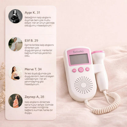 Bebeko Anne & Bebek Kalp Sesi Dinleme Cihazı